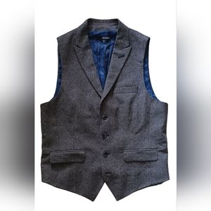 Murano Brown herringbone Vest Medium